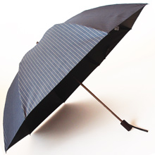 Montblancブランニューシェイド(ネイビー)　遮光遮熱二段折傘