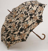 WAKAO ミスターシ-グル(ブラック) 晴雨兼用紳士長傘