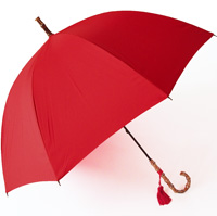 WAKAOシェルブール(アートレッド)ドームフォルム雨傘