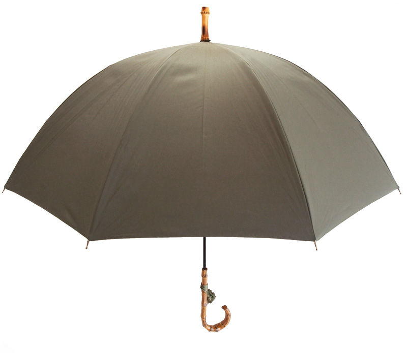 WAKAO　シェルブール(カーキグリーン)<br>ドーム型フォルム雨傘