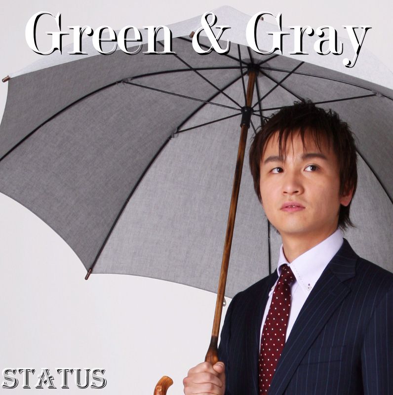 傘の極み*ステイタス*Green & Gray(グリーン＆グレー)